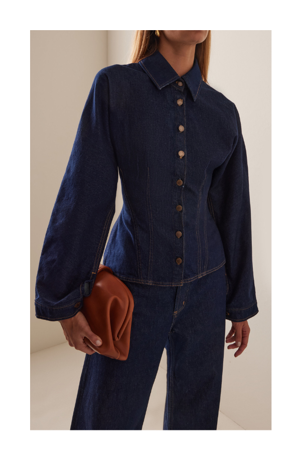 Devon Shirt in Rinse