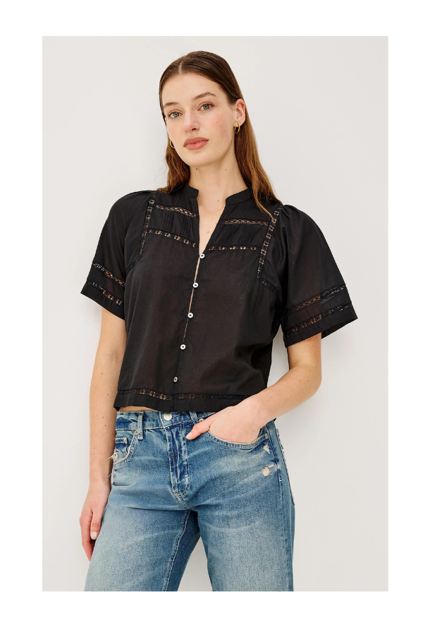 Alanis Top in Black