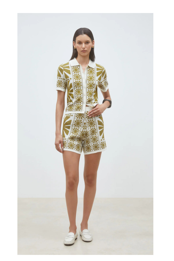 Bastia Short in Olive