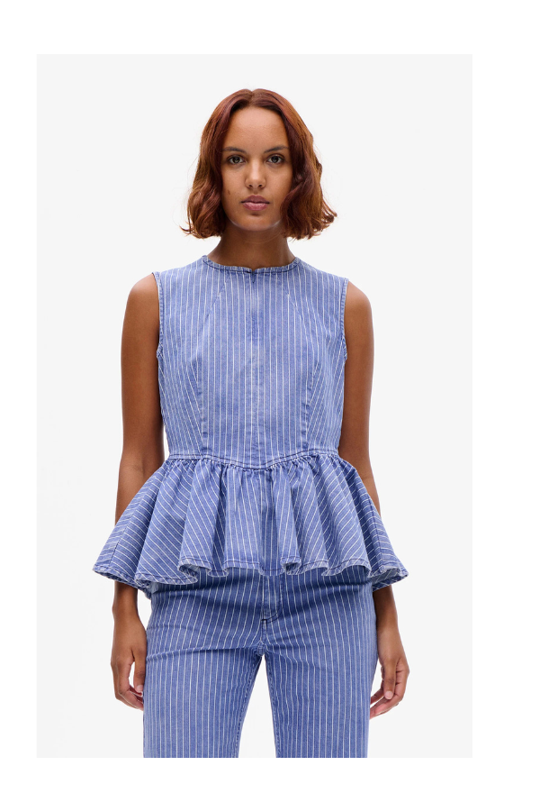 Merja in Dutch Blue Stripe