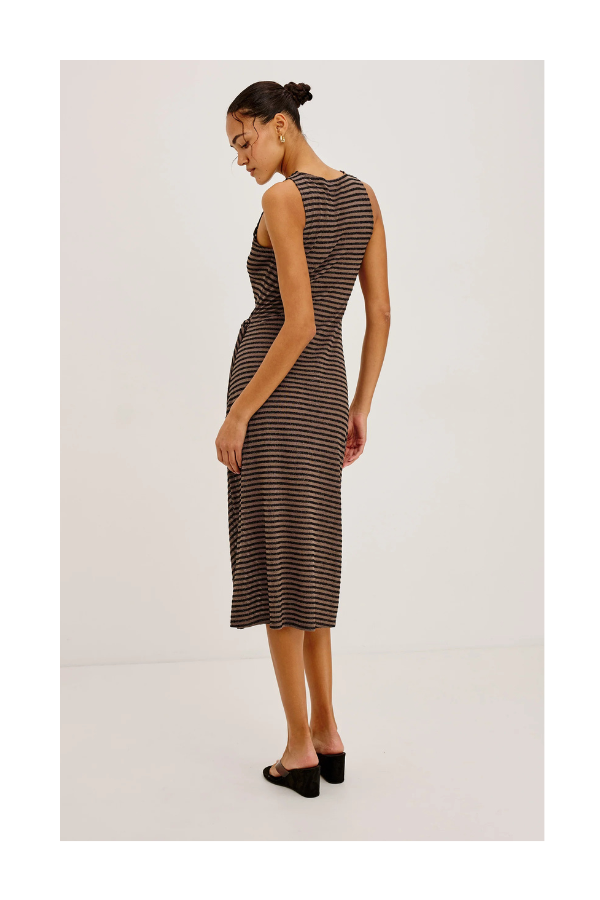 Ricky in Onyx Cocoa Stripe
