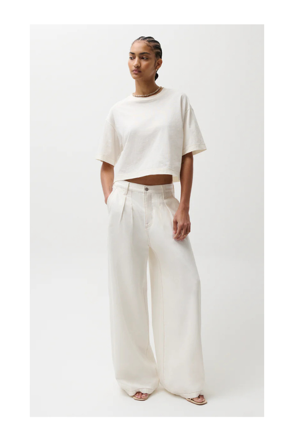 Delphine Jean in Off White