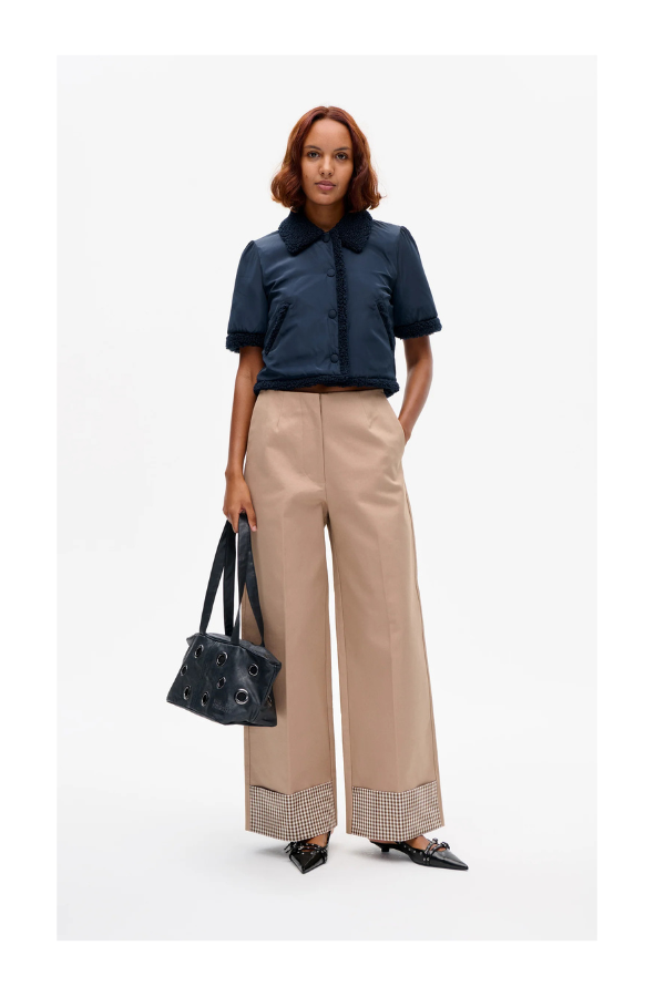 Narin Pant in Portabella Camel Check