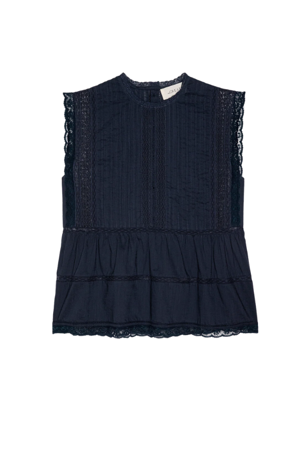 The Sonnet Top in Navy