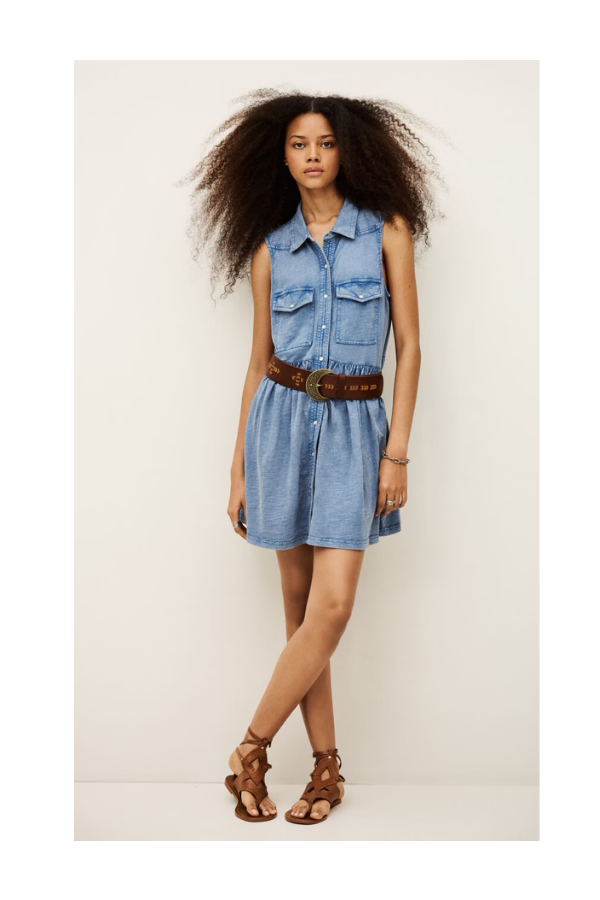 Ilona Dress in Ciel