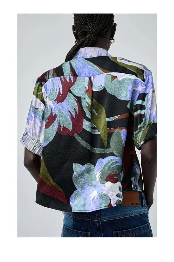 Chloe Top in Peony