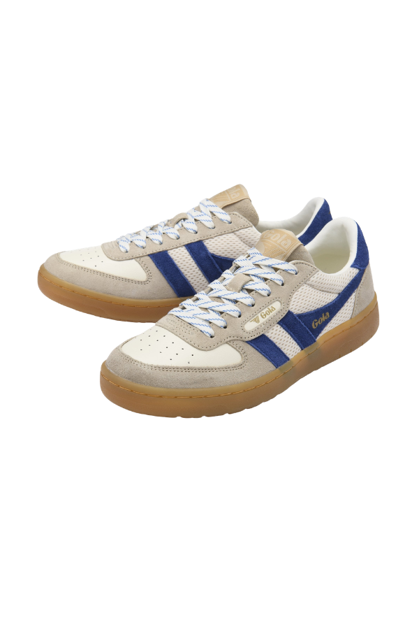 Women's Hawk '83 Sneakers in Off White/Bone/Deep Blue/ Gum