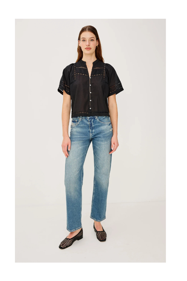 Alanis Top in Black