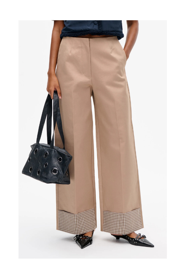 Narin Pant in Portabella Camel Check