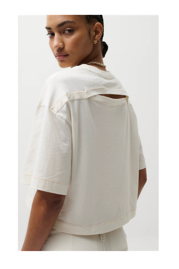 Mae Top in Soft White