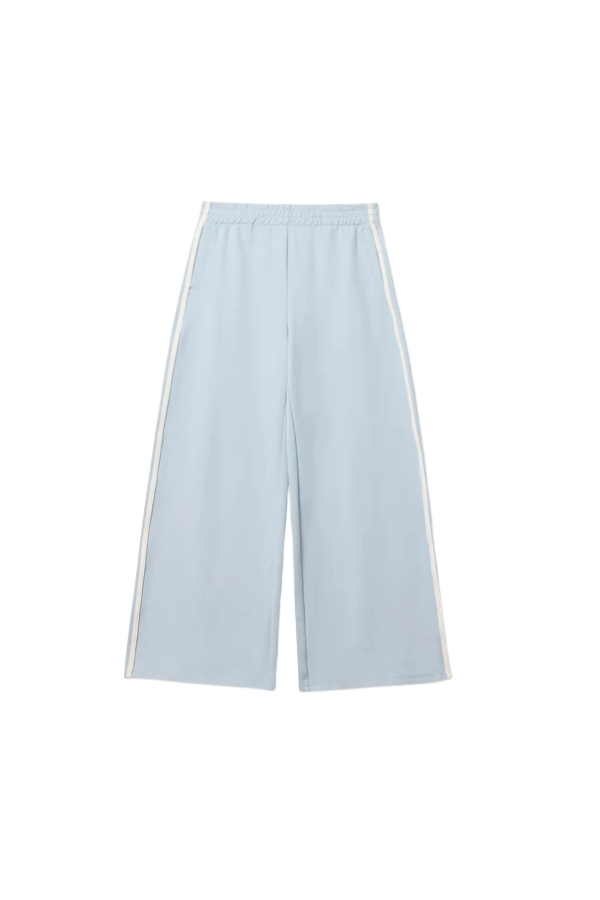 Mikos Travel Wide Leg Pants in Powder Blue
