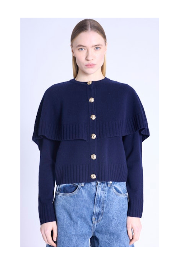 Cardigan ML COL Marin in Navy