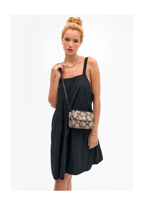 Kathryn Purse in Tan Desert Snake