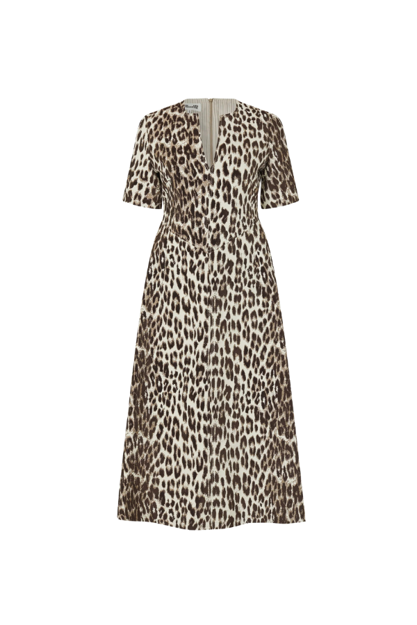 Avia Dress in Light Leopard