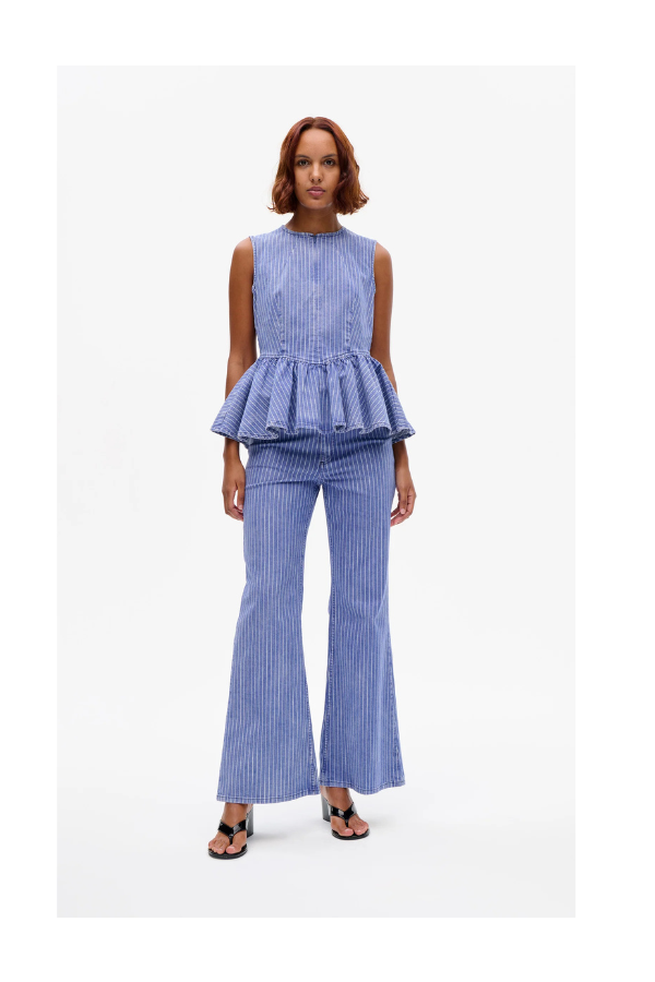 Merja in Dutch Blue Stripe