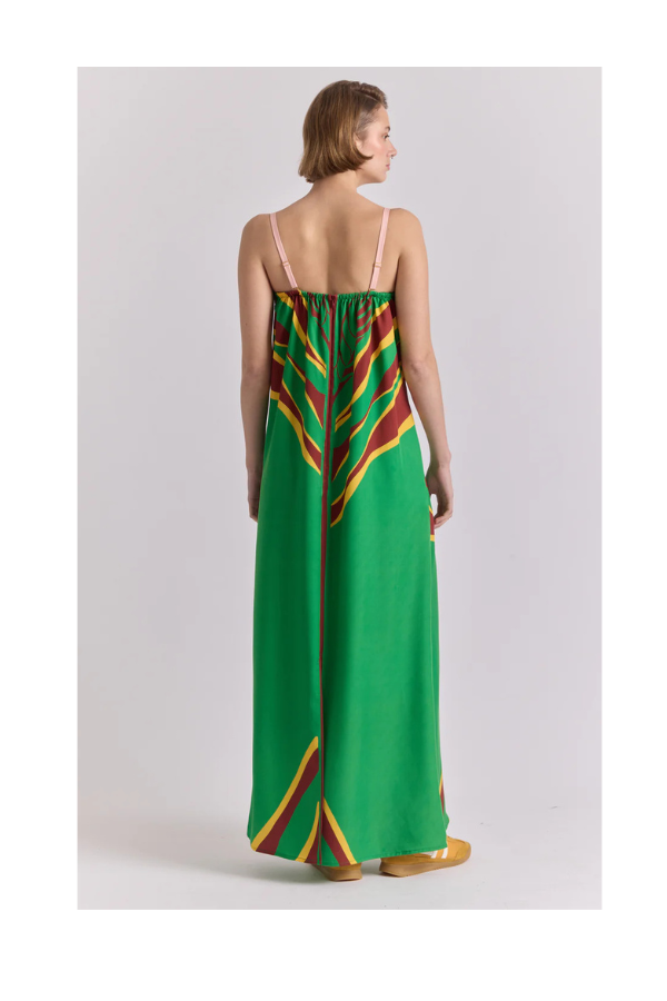 Aloe Dress in Amapola