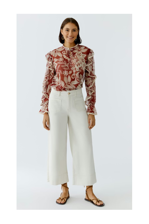 Wide Leg Denim in Relaxed Fit