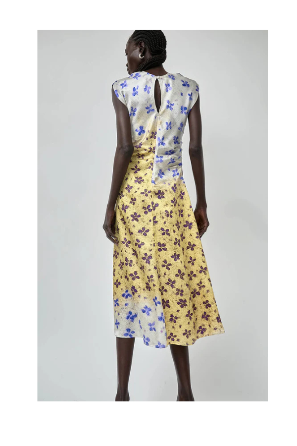 Rochelle Dress in Dip Dye