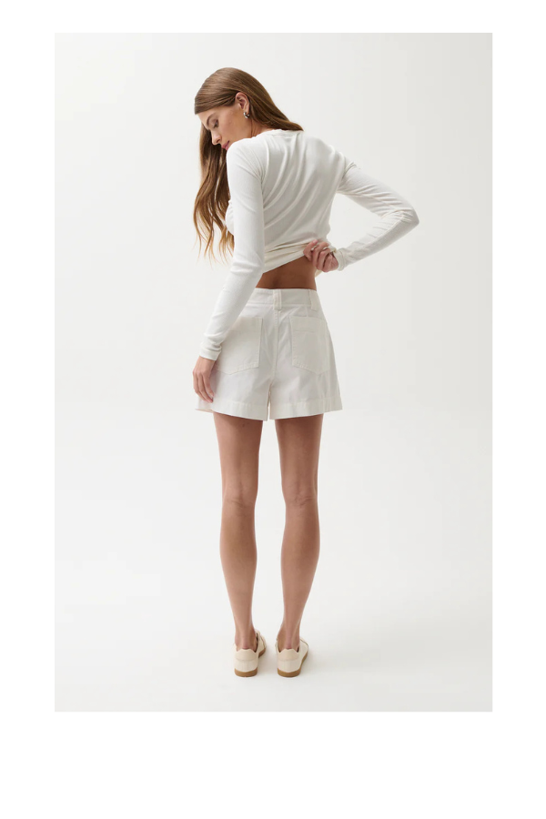 Mason Jean Short in White