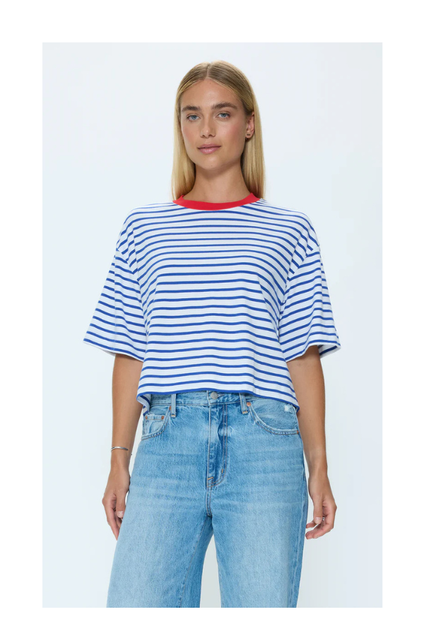 Mae Tee in Maritime Red