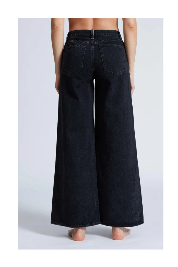 Atomic Wide Leg in Stone