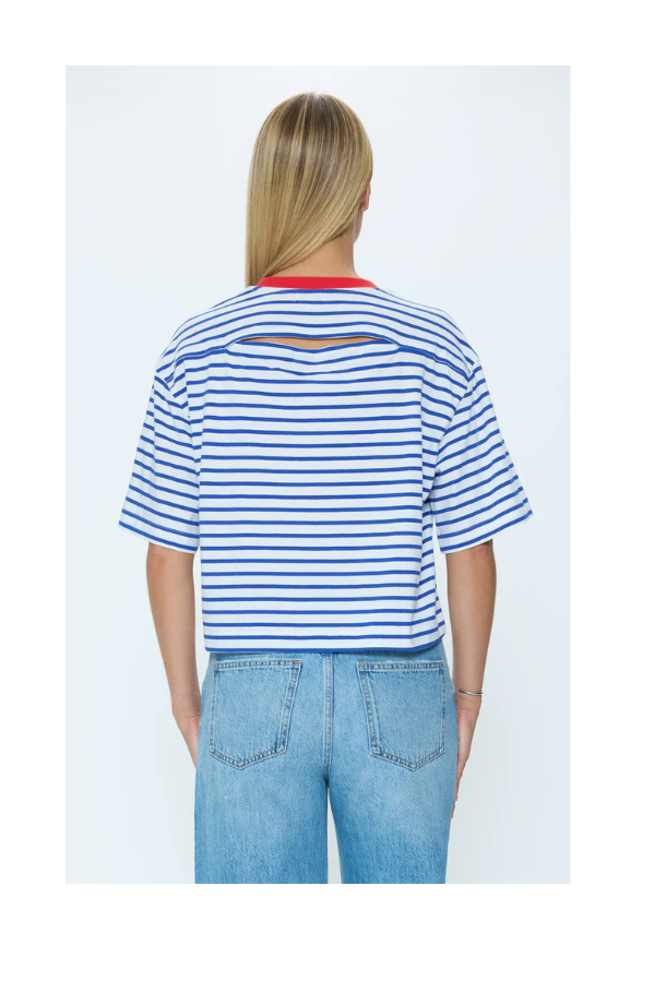 Mae Tee in Maritime Red