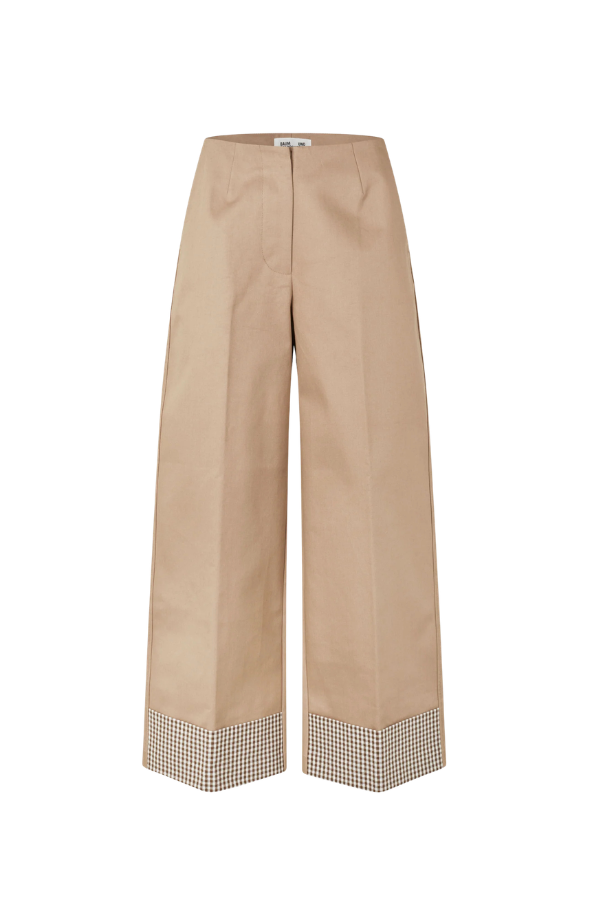 Narin Pant in Portabella Camel Check