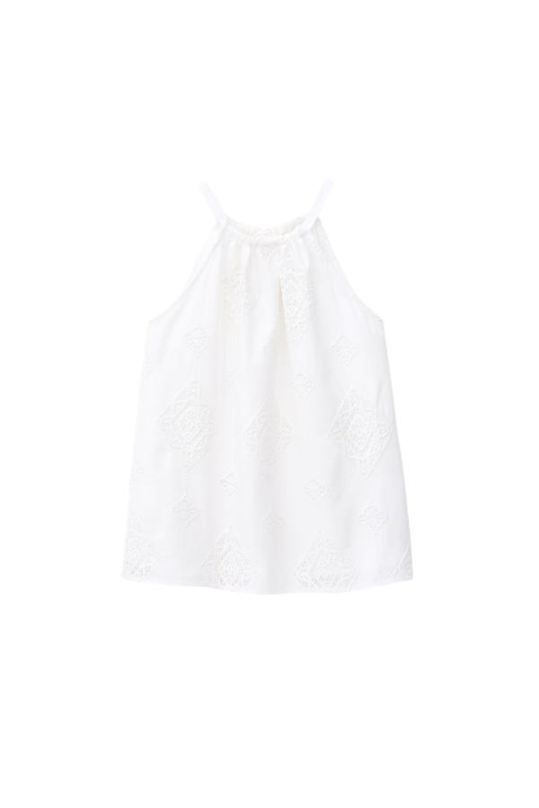 Maxi Top in Ecru