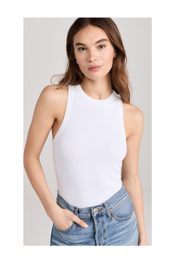 The Not So Basic Tank in White