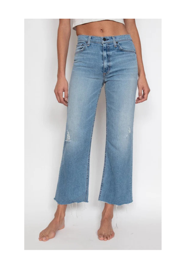 Crop Wide Leg Jean Trestels