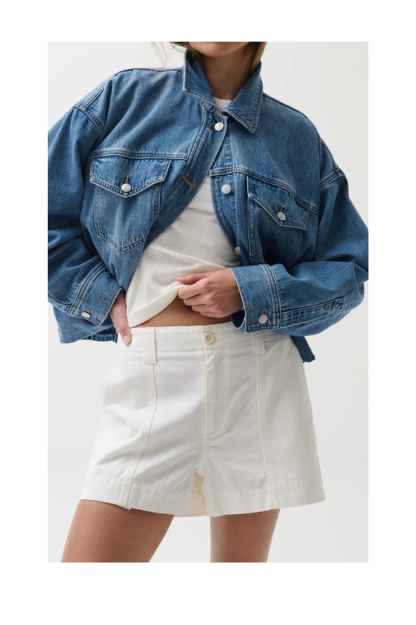 Mason Jean Short in White