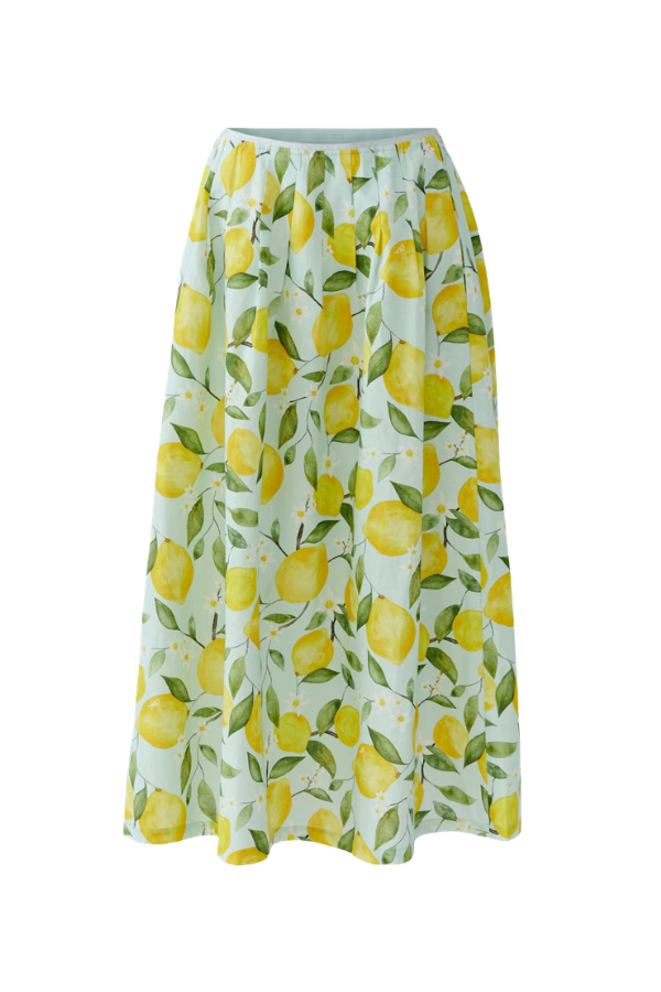 Maxi Skirt- Light Green Yellow
