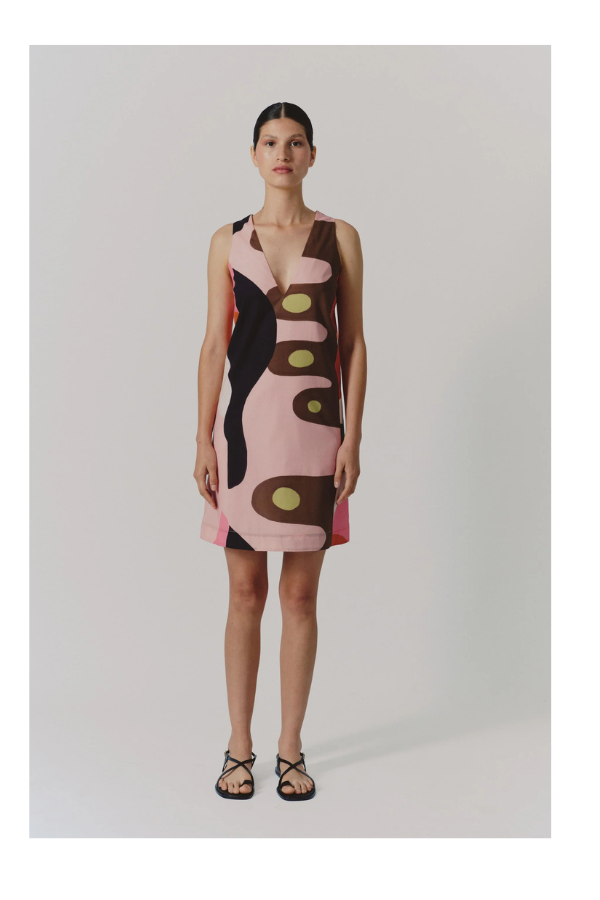 Guiro Dress in Teko