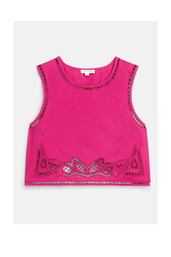 Irane Top in Fuchsia