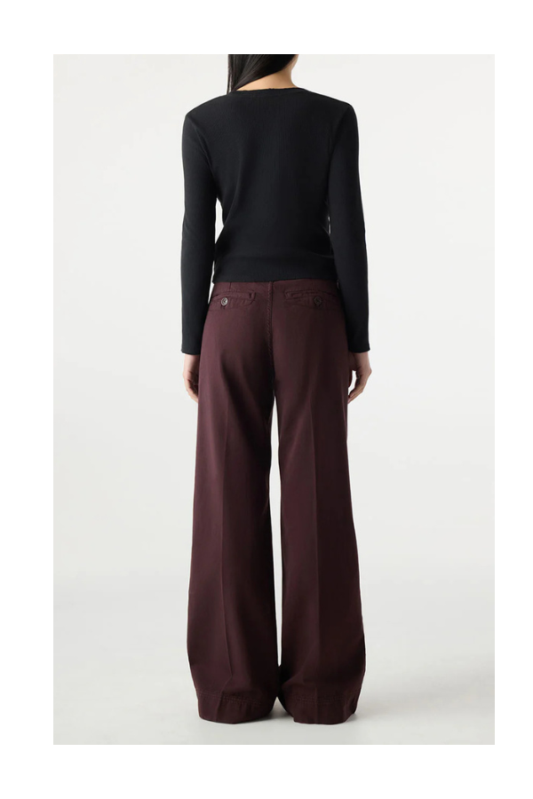 Frida Trouser in Aubergine