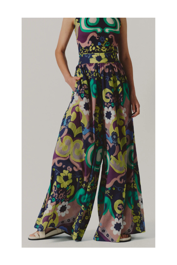 Campana Pants in Papalote
