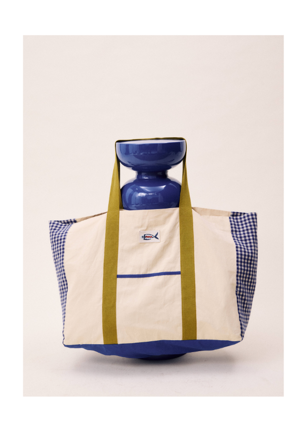 Lyra Tote Bag in Creme