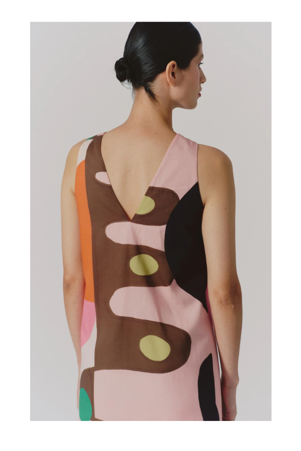 Guiro Dress in Teko