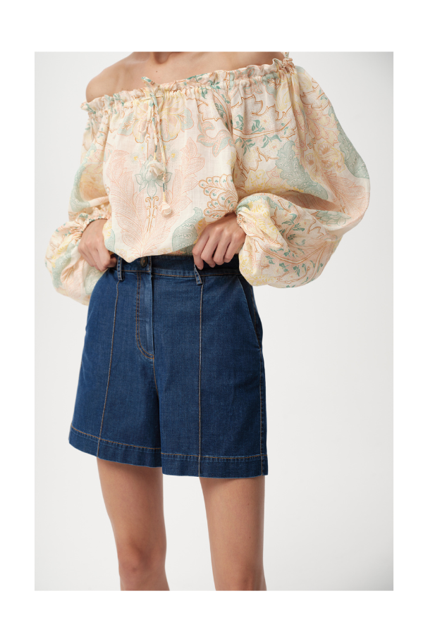 Jeremiah Shorts in Indigo