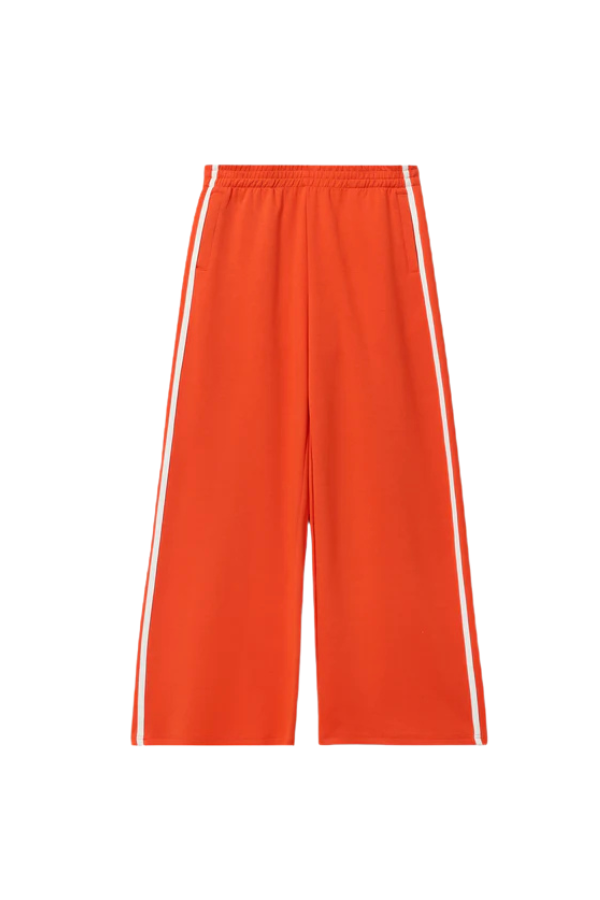 Mikos Travel Wide Leg Pants in Tomato