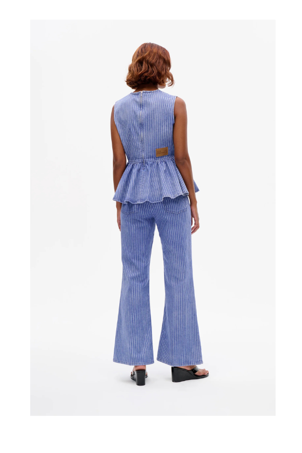 Nilea Pant in Dutch Blue Stripe