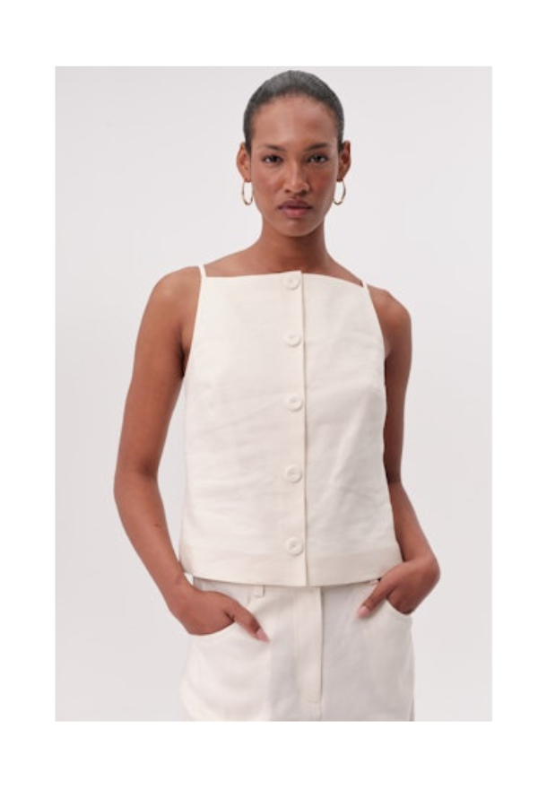 Rebeca Blouse in Cream