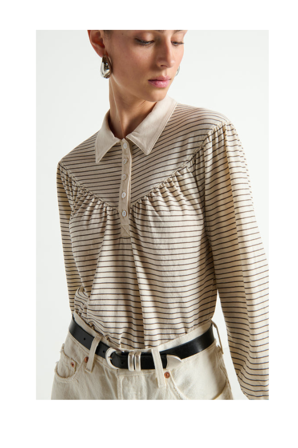 Cecilia Collared Top