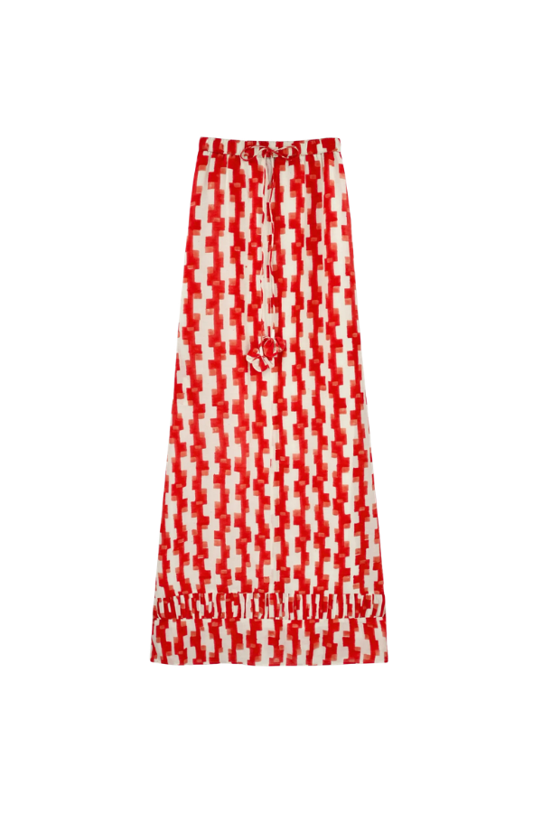 Bonaire Dress in Cherry Hopscotch