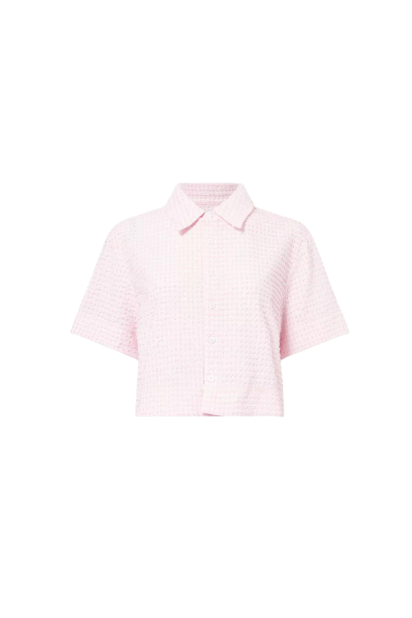 Reeves Camp Shirt in Daisy Ivory