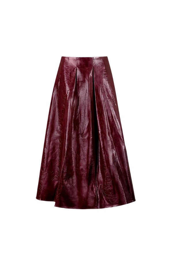 Atlyn Skirt in Oxblood