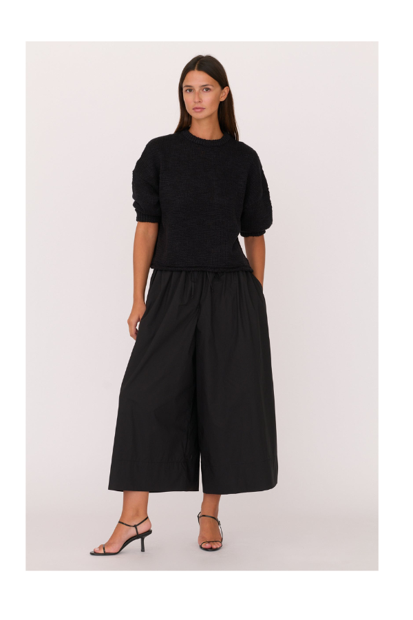 The Palazzo Pant in Black