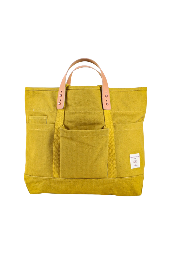 Construction Tote in Chartreuse