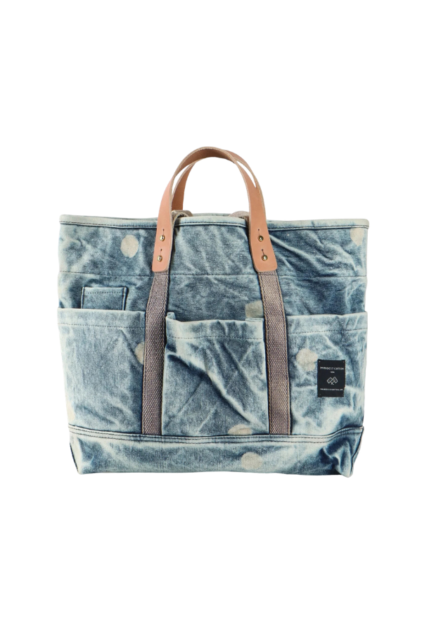 Construction Tote in  Denim Moon