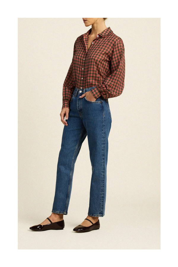 Sawyer Shirt in Maple Check
